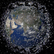 Illustration for article titled Too Much Space Debris? Try a Weak Laser or a Strong Water Cannon